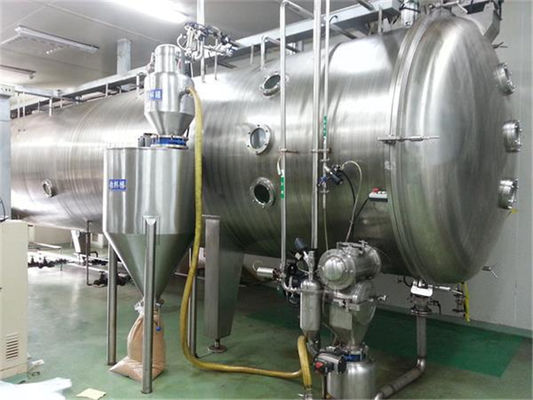 SUS316 Sıcak Su Isıtma 5.5KW Endüstriyel Vakumlu Kurutma Makinesi